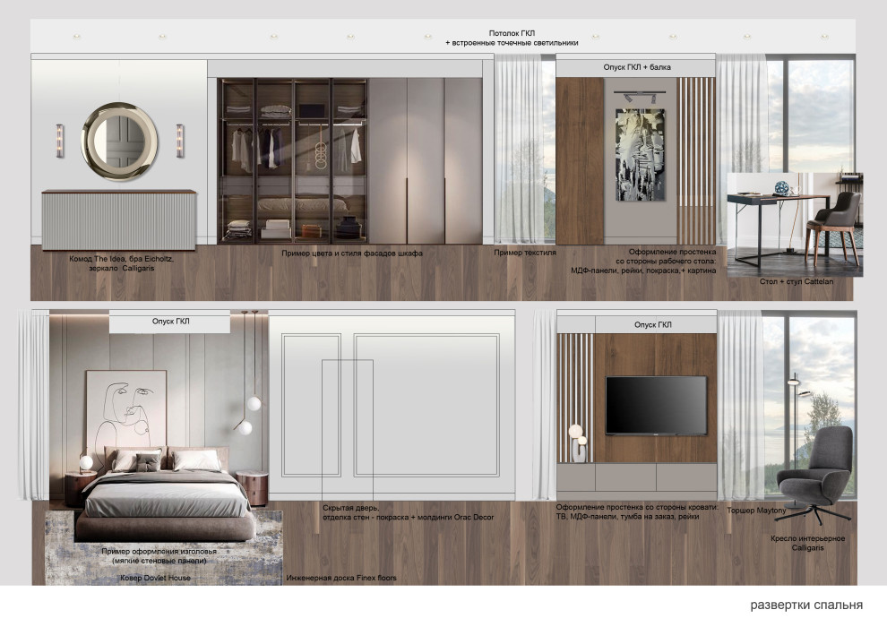 Квартира с панорамным остеклением