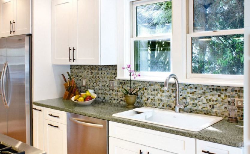 Inspiration for a transitional kitchen remodel in Orange County