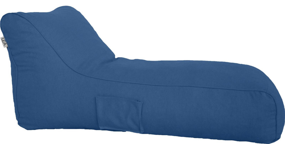 Nest Chair Lounge Rectangular Rectangle Berry Red Microfiber Shredded