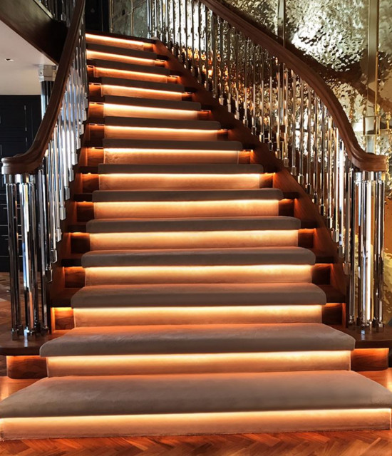 Penthouse Project Liverpool contemporary-staircase