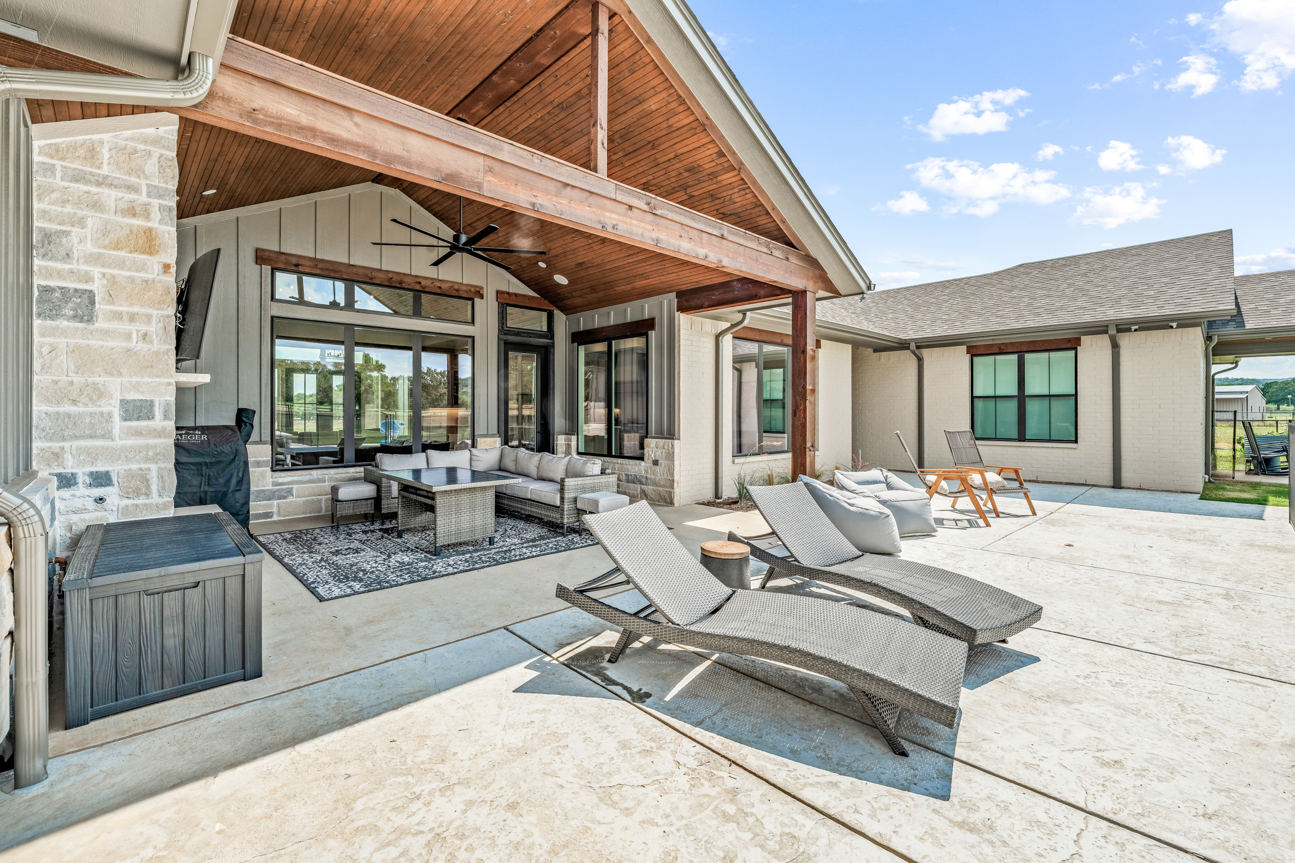 Rear Patio