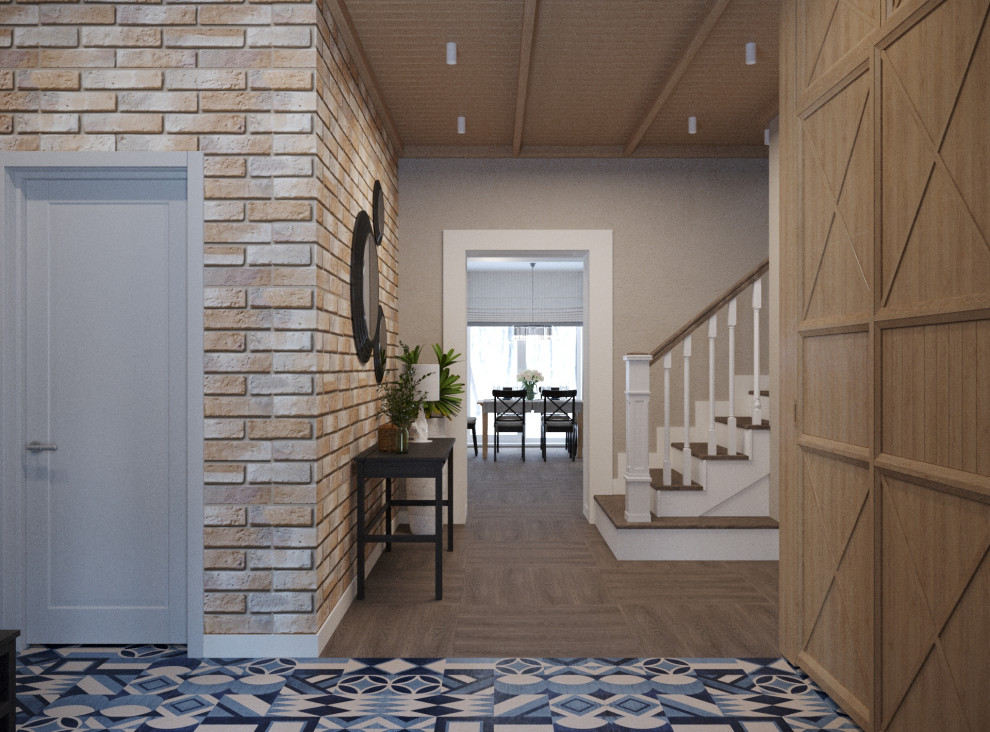 Яркий дом для большой семьи в СНТ Малиновый