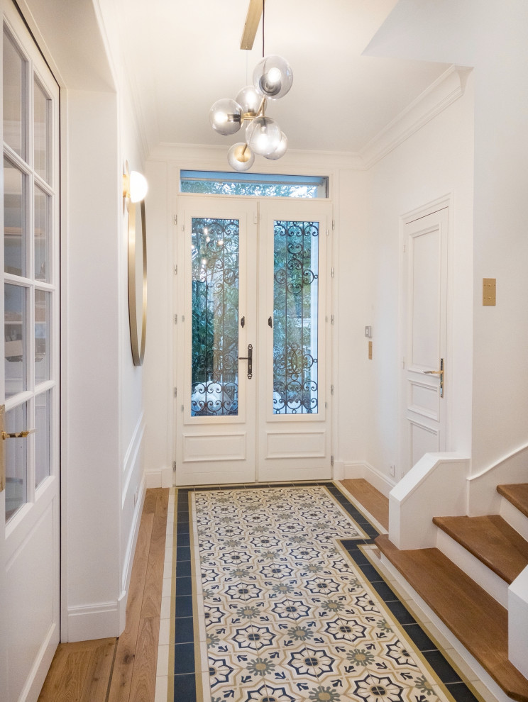 Menuiserie sur mesure Porte sur mesure Entree carreaux de ciments Parquets Yvelines