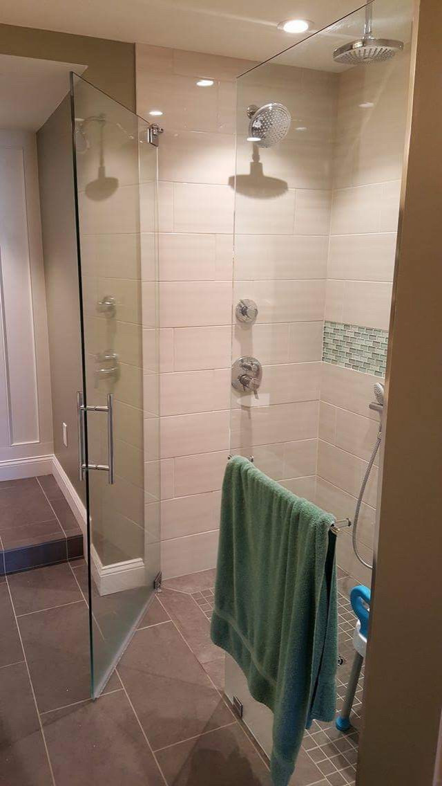 Boston, MA Double Bathroom Remodel