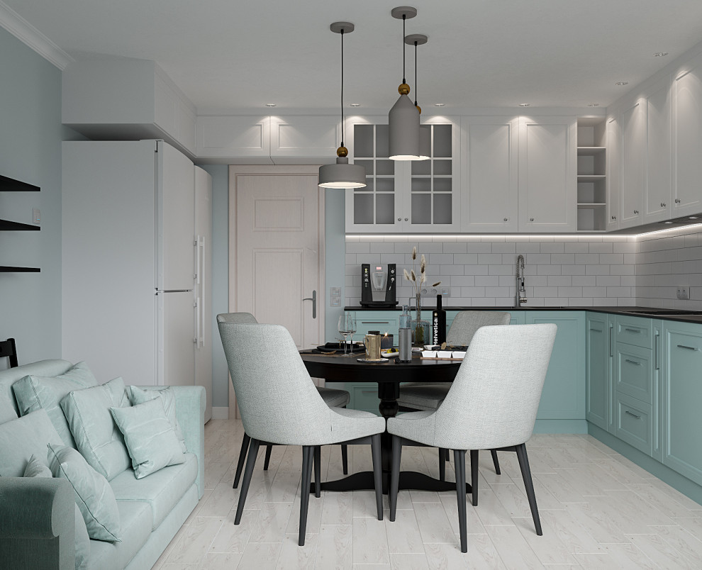 Кухня со столовой зоной