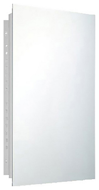 Residential Series Medicine Cabinet, 16"x26", Polished Edge, Recessed
