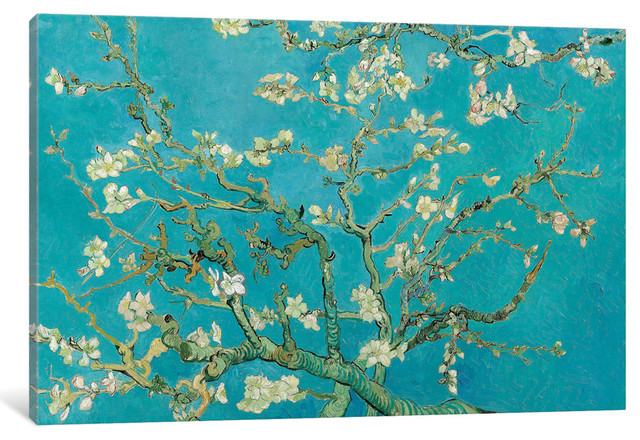 Vincent Van Gogh Almond Blossom Canvas Art Print Poster