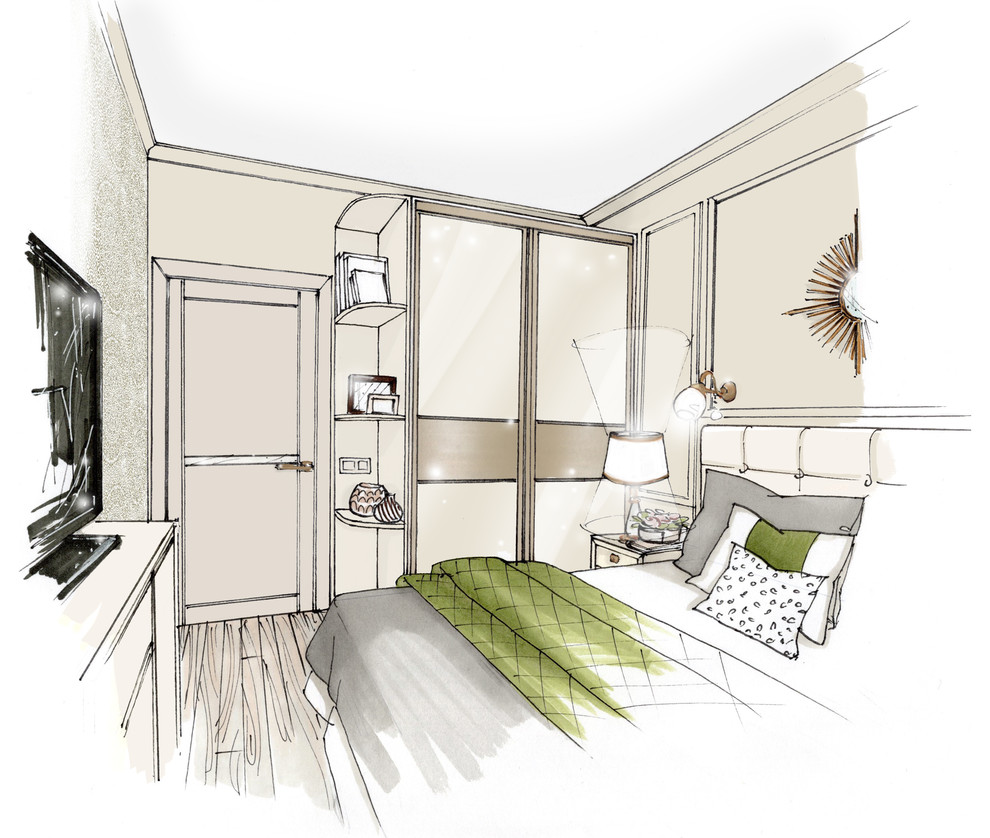 Проект квартиры #кофейныетона