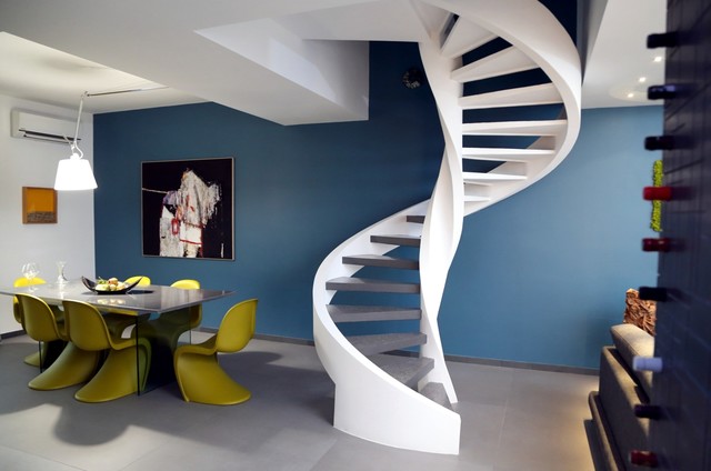 Verde in tutte le forme e colori modern-esszimmer