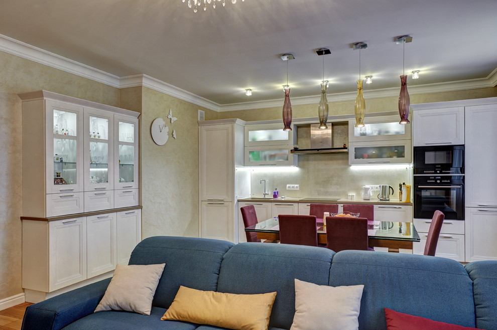 Реализованный яркий Дизайн-Проект 4х комнатной квартиры