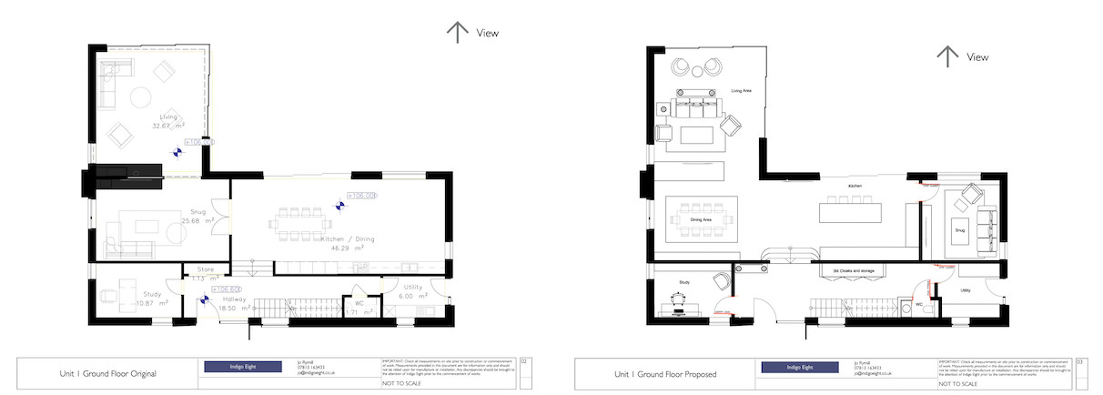 country style new build space planning architectural review