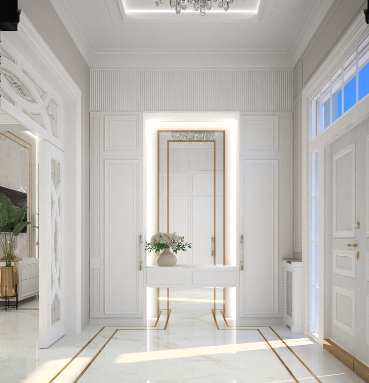 Классический дизайн коттеджа г. Пенза