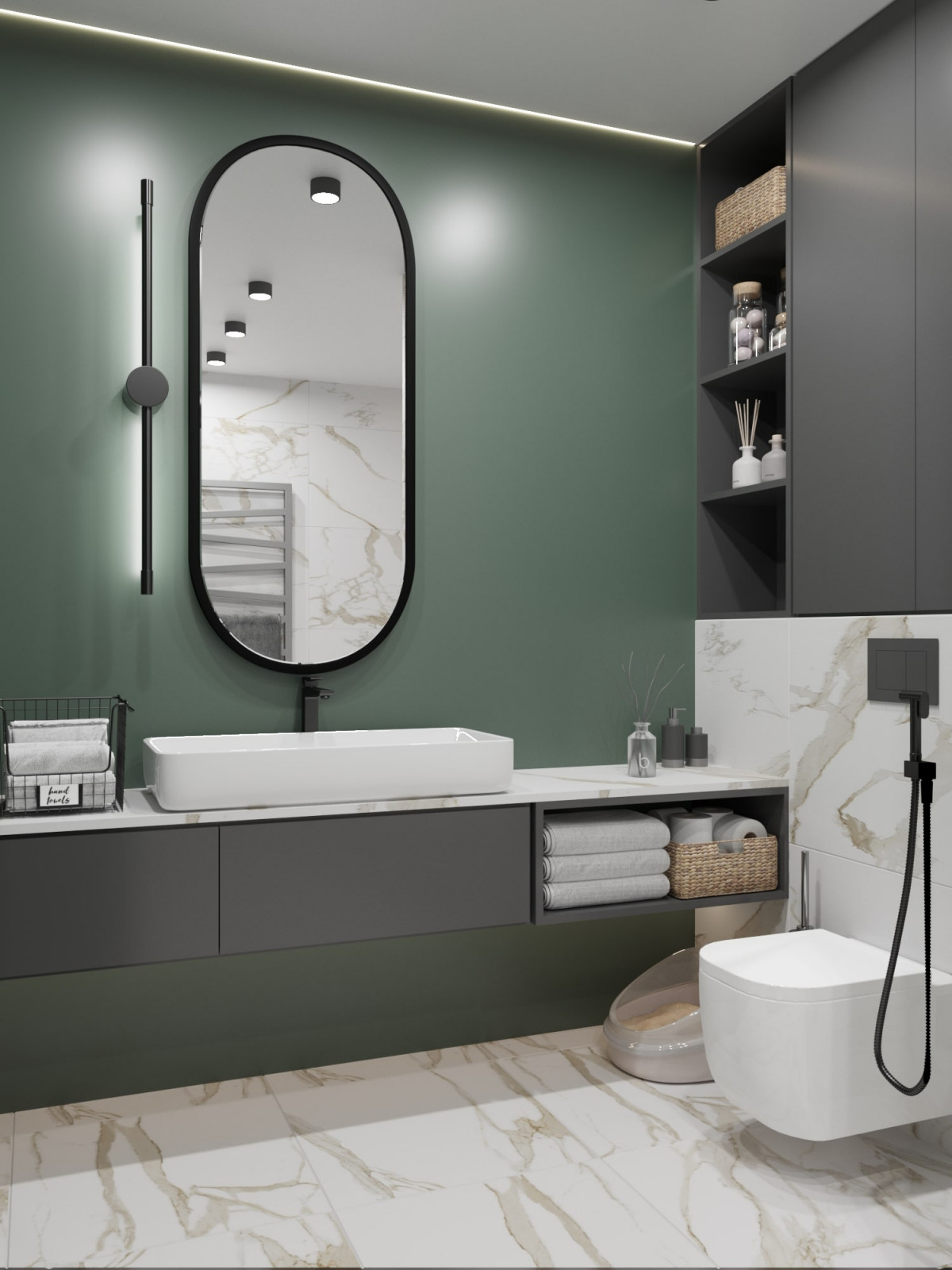 Белый, бежевый, серый...