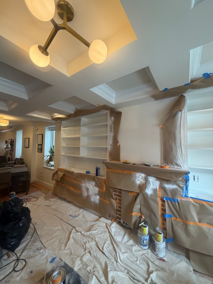 Living Room Custom Bookshelf