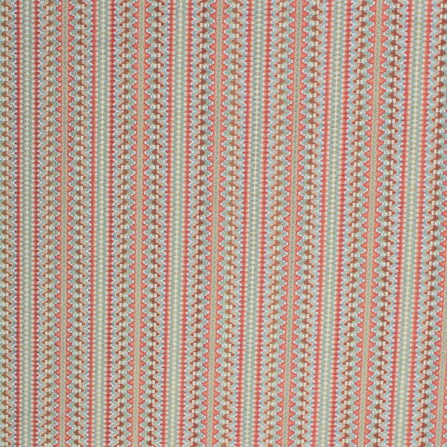 La Rue Stripe Fiesta Fabric Contemporary Drapery Fabric By