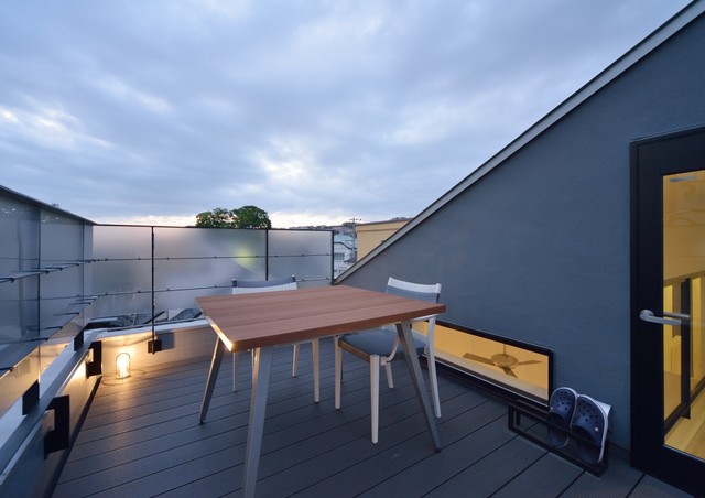 中庭のある２世帯住宅 patio