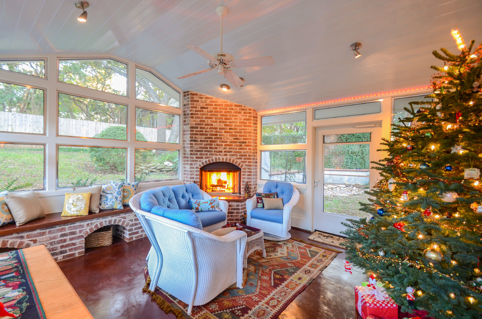 Classic porch idea in Austin
