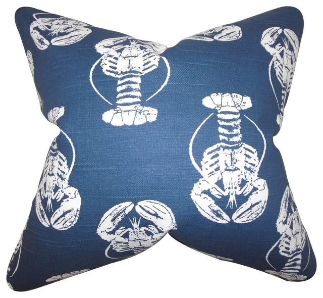 The Pillow Collection 18 Square Haya Coastal Throw Pillow Beach