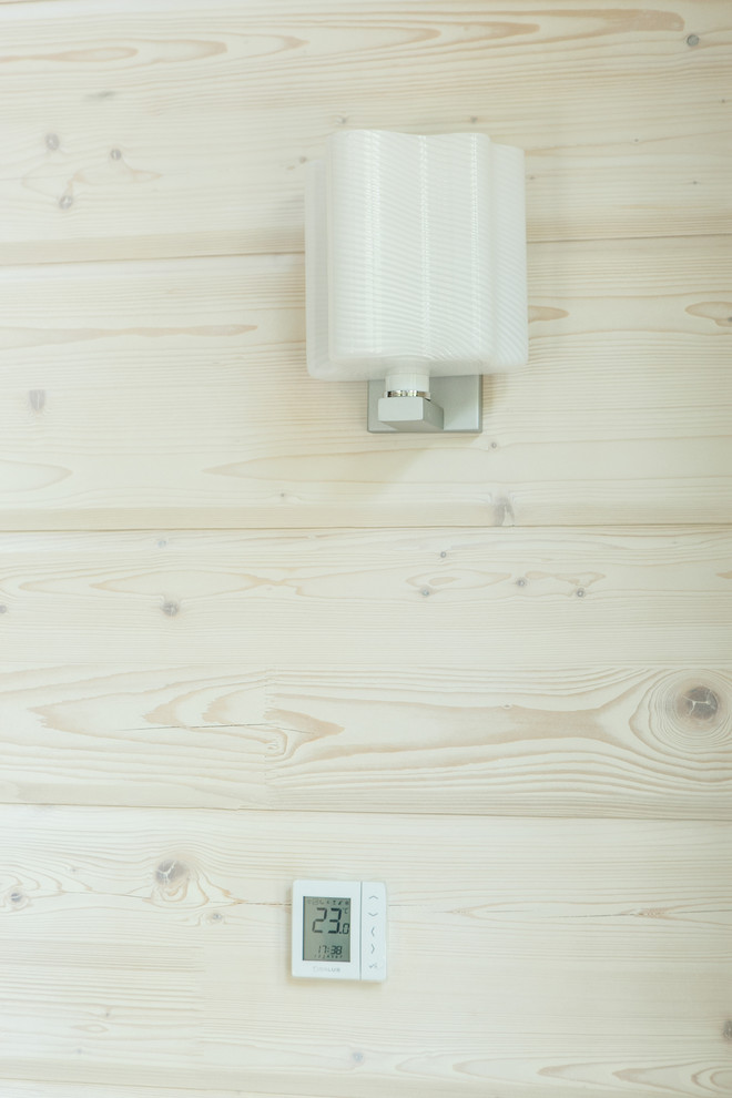 Интерьер дома из клееного бруса