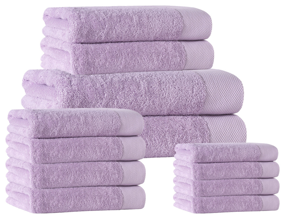 Signature 14-Piece Towel Set, Lilac