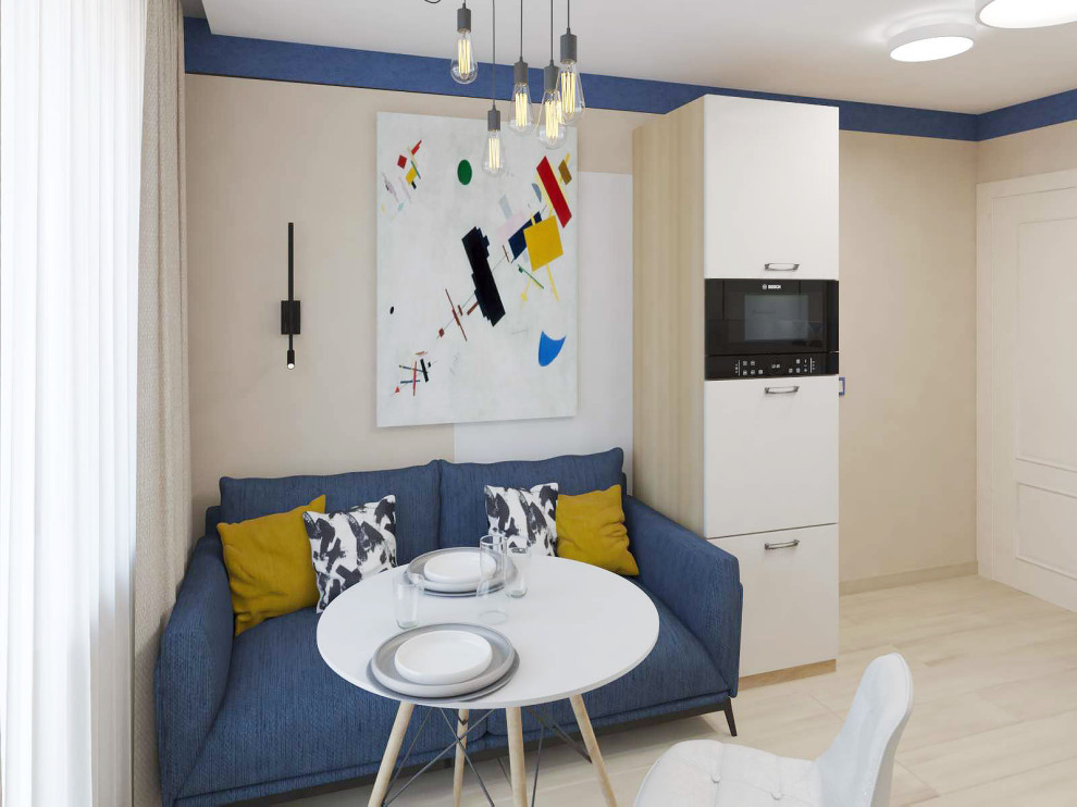 Квартира в г Бор, по мотивам Малевича и Кандинского