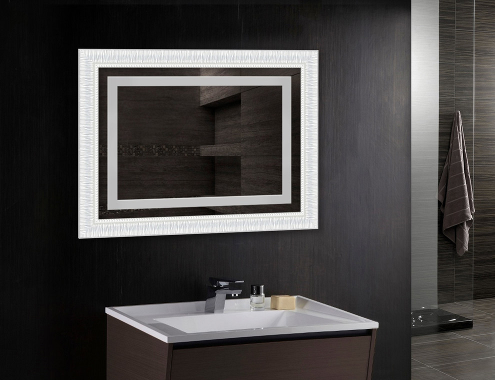 Зеркала с подсветкой в раме