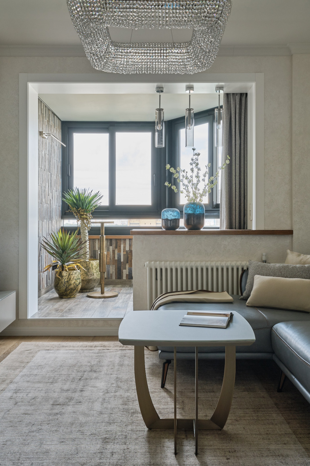 Интерьерная съёмка квартиры на Ботанической (Москва)