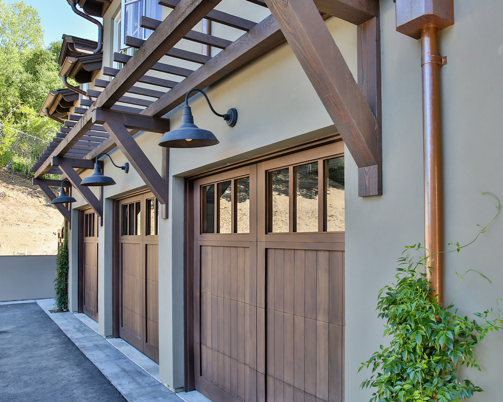 Jackson Residence Contemporary Garage San Francisco by Chi Chin Photography