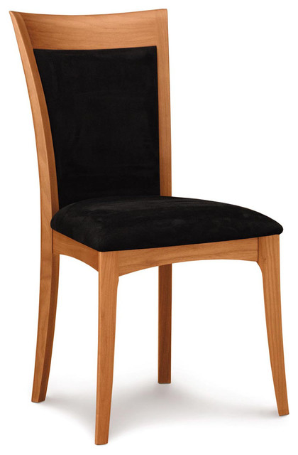 Copeland Furniture Morgan Sidechair with Microsuede Seat 8-MOR-30-03