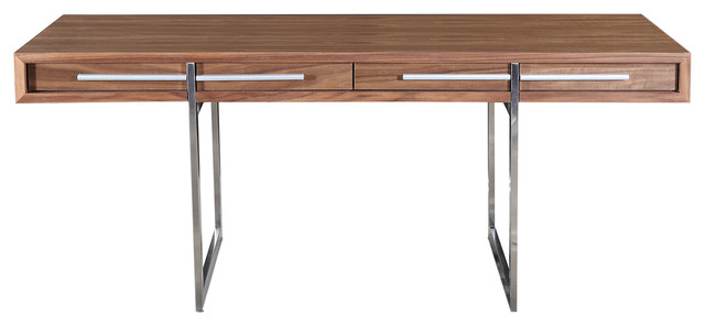 Modern Desk nissen and gehl-style midcentury modern ak-1340 desk, walnut wood Modern Desk nissen and gehl-style midcentury modern ak-1340 desk, walnut wood