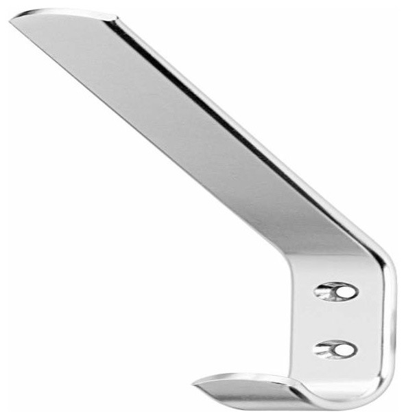 Hafele Hat And Coat Hook Aluminum Anodized Silver Matt Robe