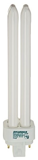 Sylvania 20684 Compact Fluorescent 4 Pin Double Tube 2700K, 26-Watt