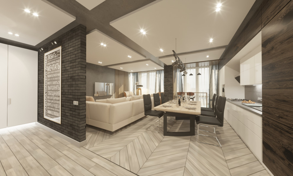 Квартира в нежных тонах