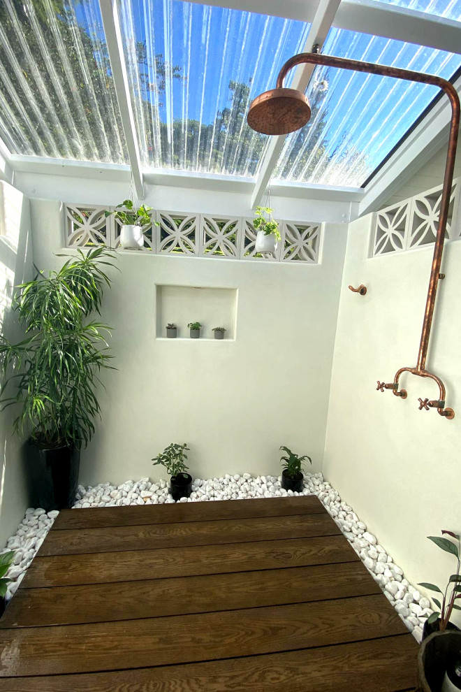 Outdoor Shower- Gold Coast Hinterland - Bathroom - Gold Coast - Tweed ...