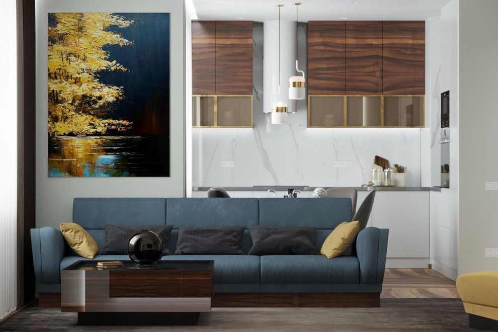 Лаконичный интерьер квартиры в ЖК Новый век