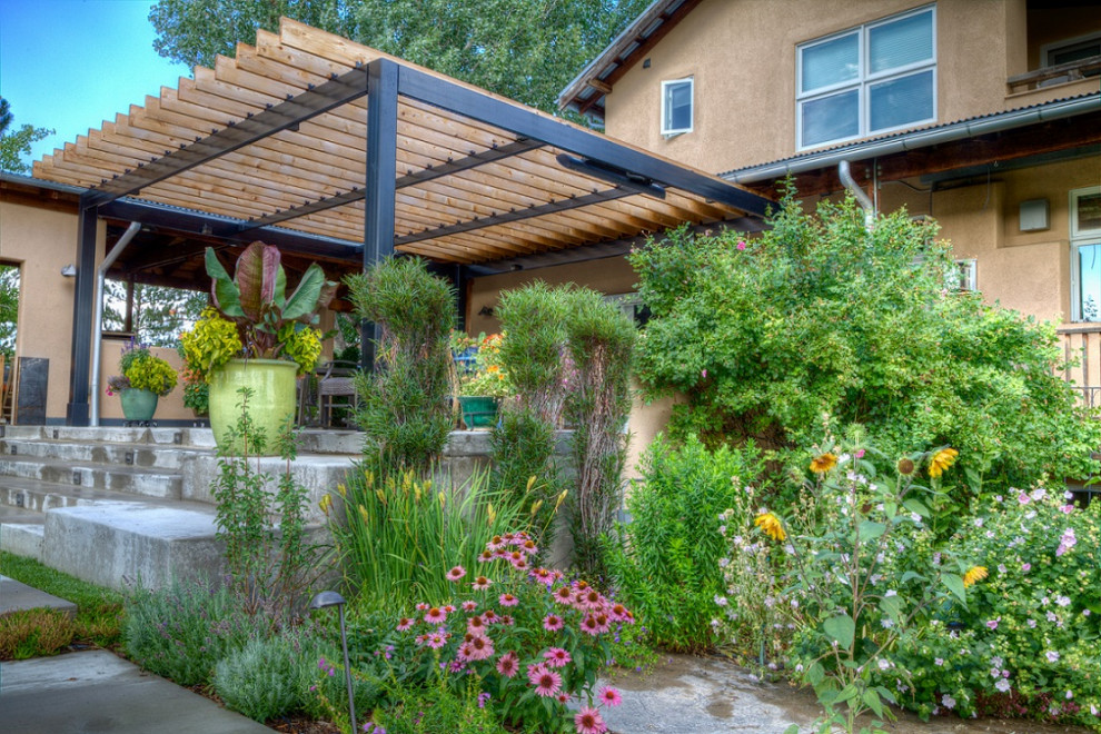 Inspiration for a contemporary home design remodel in Denver