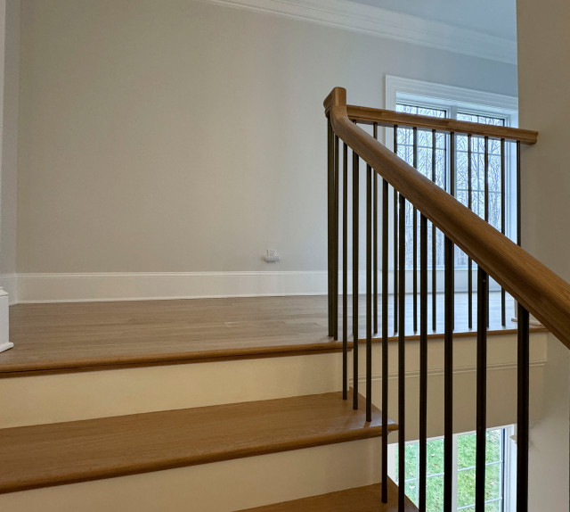 Project #116 | Elegant Curved Staircase klassisch-modern-treppen
