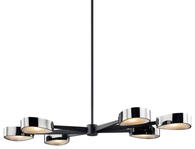 Troy Lighting Allisio Six Light Linear Pendant F7336