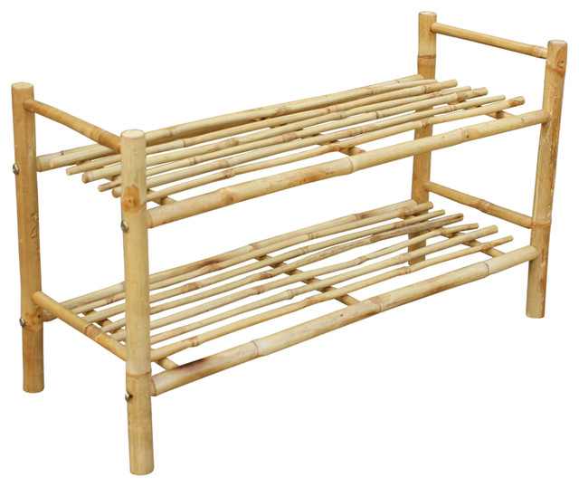 bamboo shoe rack