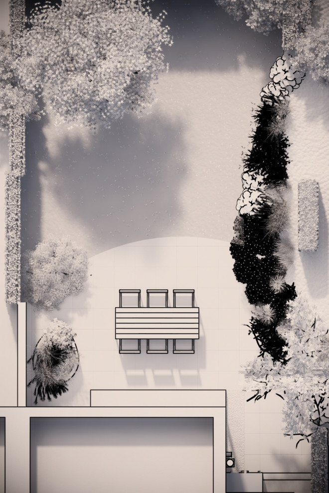 Entwurfsarbeiten: Layout Stadtgarten