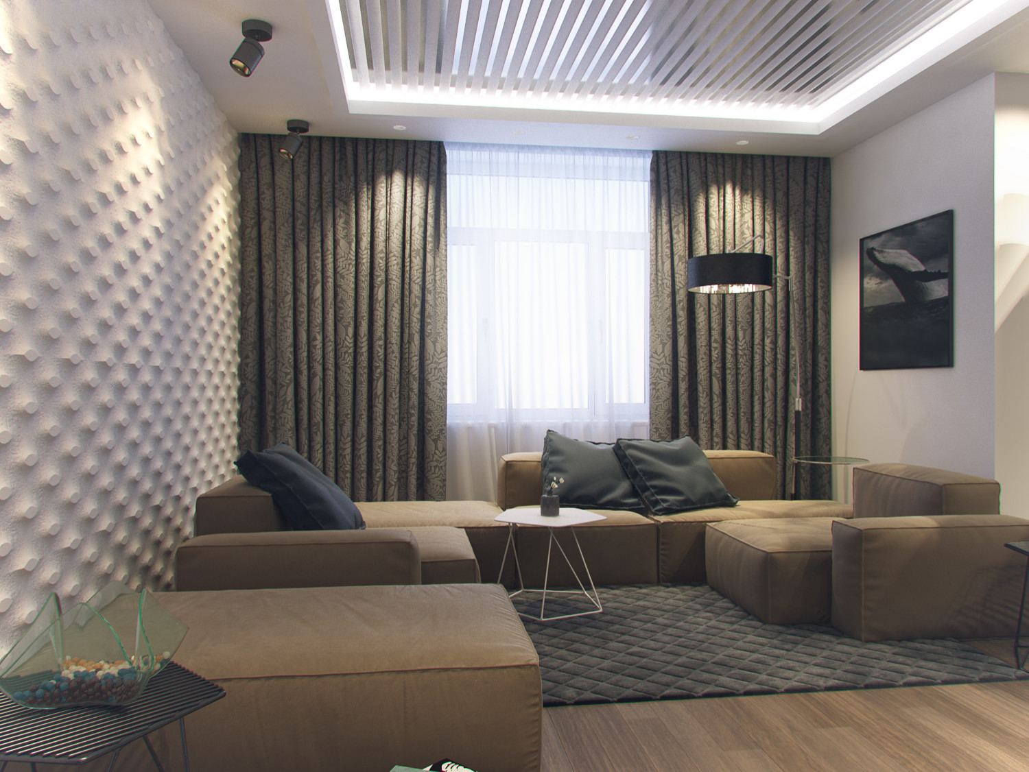 Гостиная в современном стиле