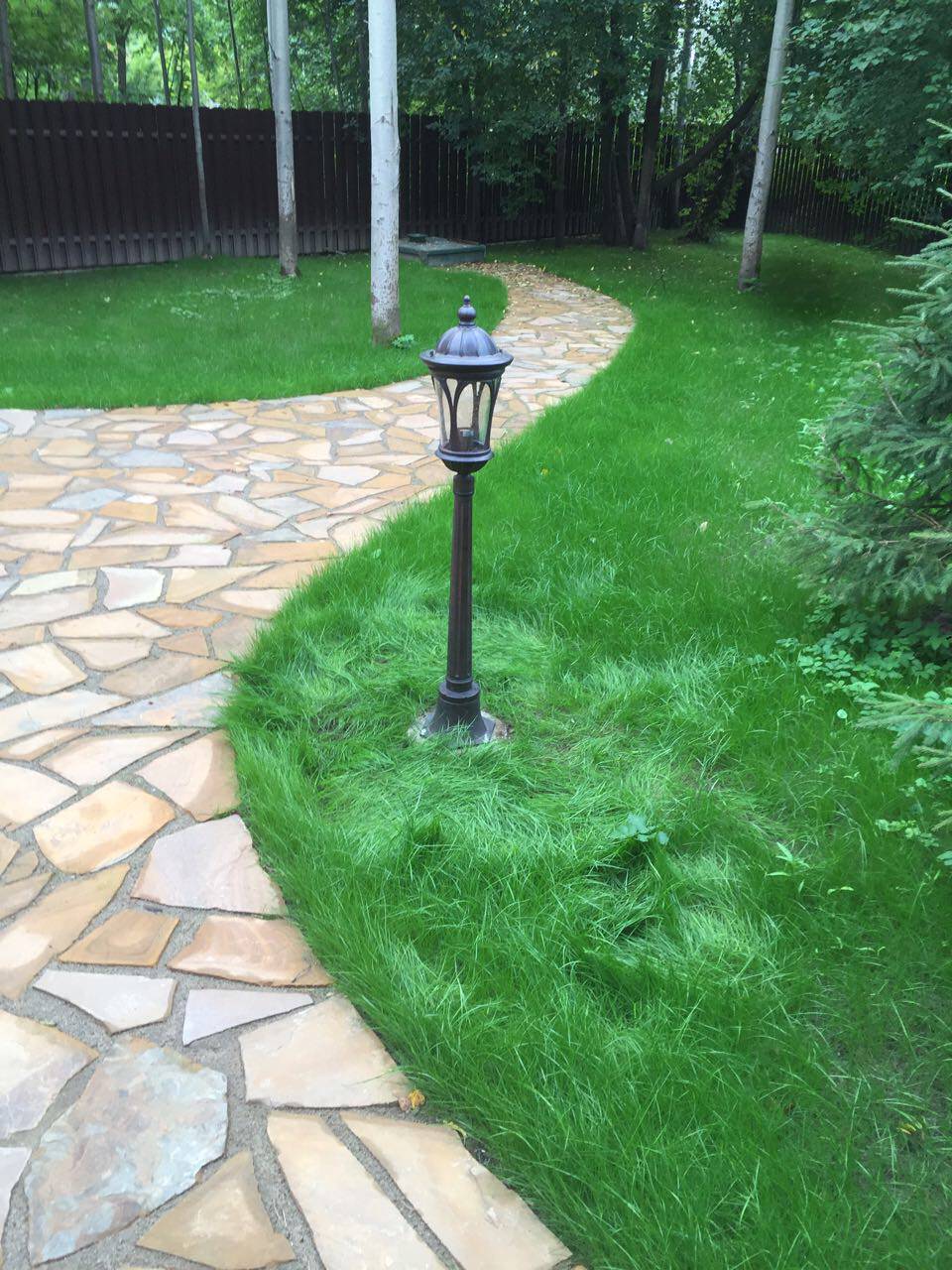 Мощение натуральным камнем