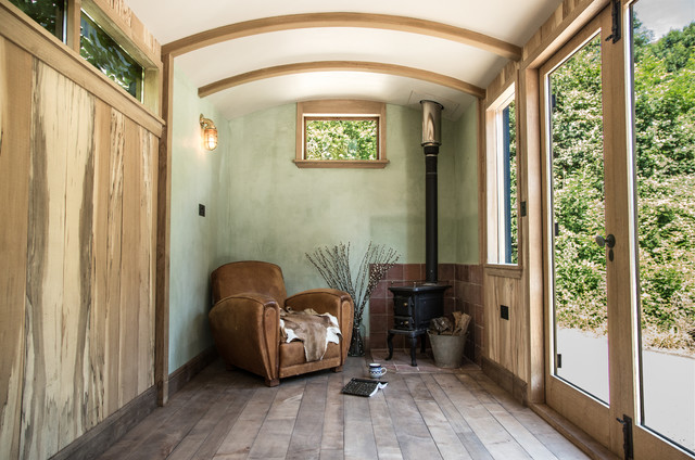 Railway Carriage rustikt-dagligstue