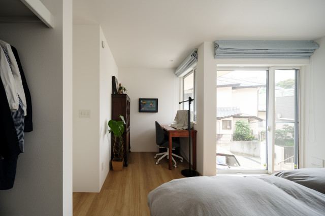新百合ヶ丘の家 skandinavisch-schlafzimmer