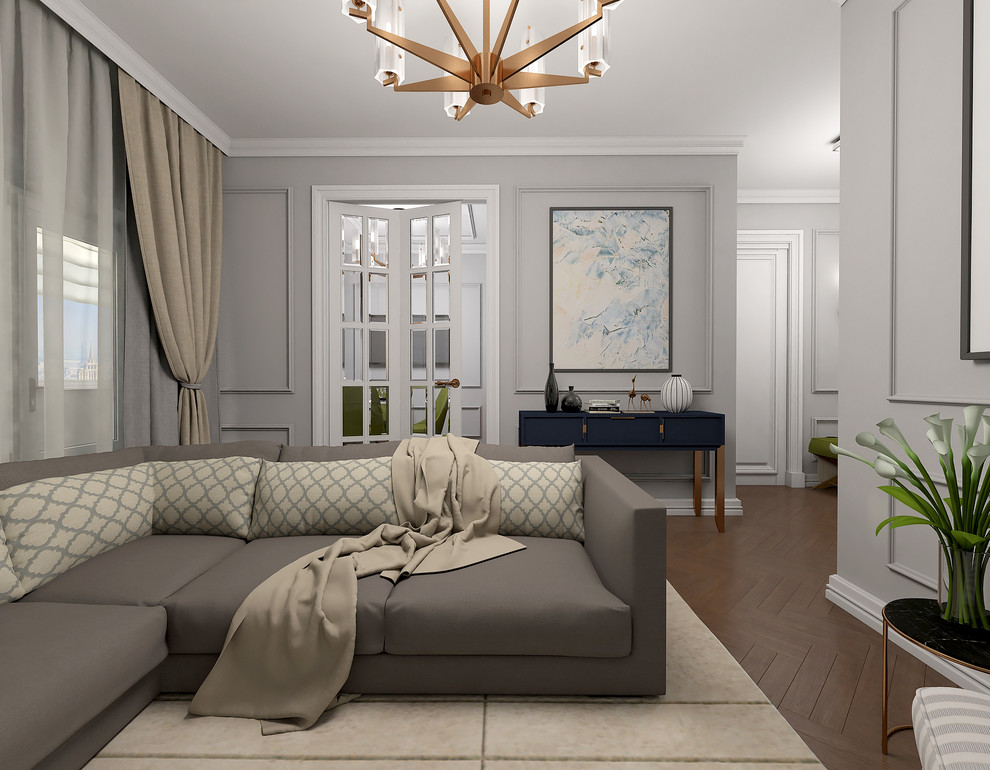 Московская квартира в панельном доме 38 м.кв.