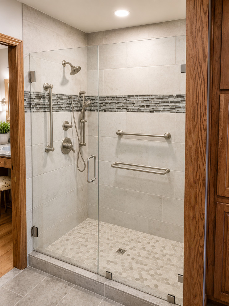 Ann Arbor - Spa Retreat Master Bathroom & Accessible Shower