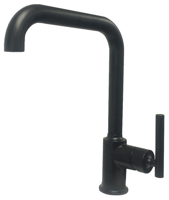 Kohler K 7507 Bl Matte Black Purist Kitchen Faucet Wo Spray
