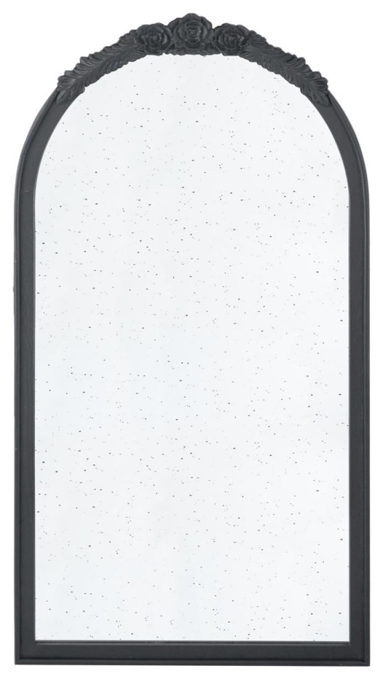 Bingley Wall Mirror, Black Traditional Wall Mirrors by Lighting