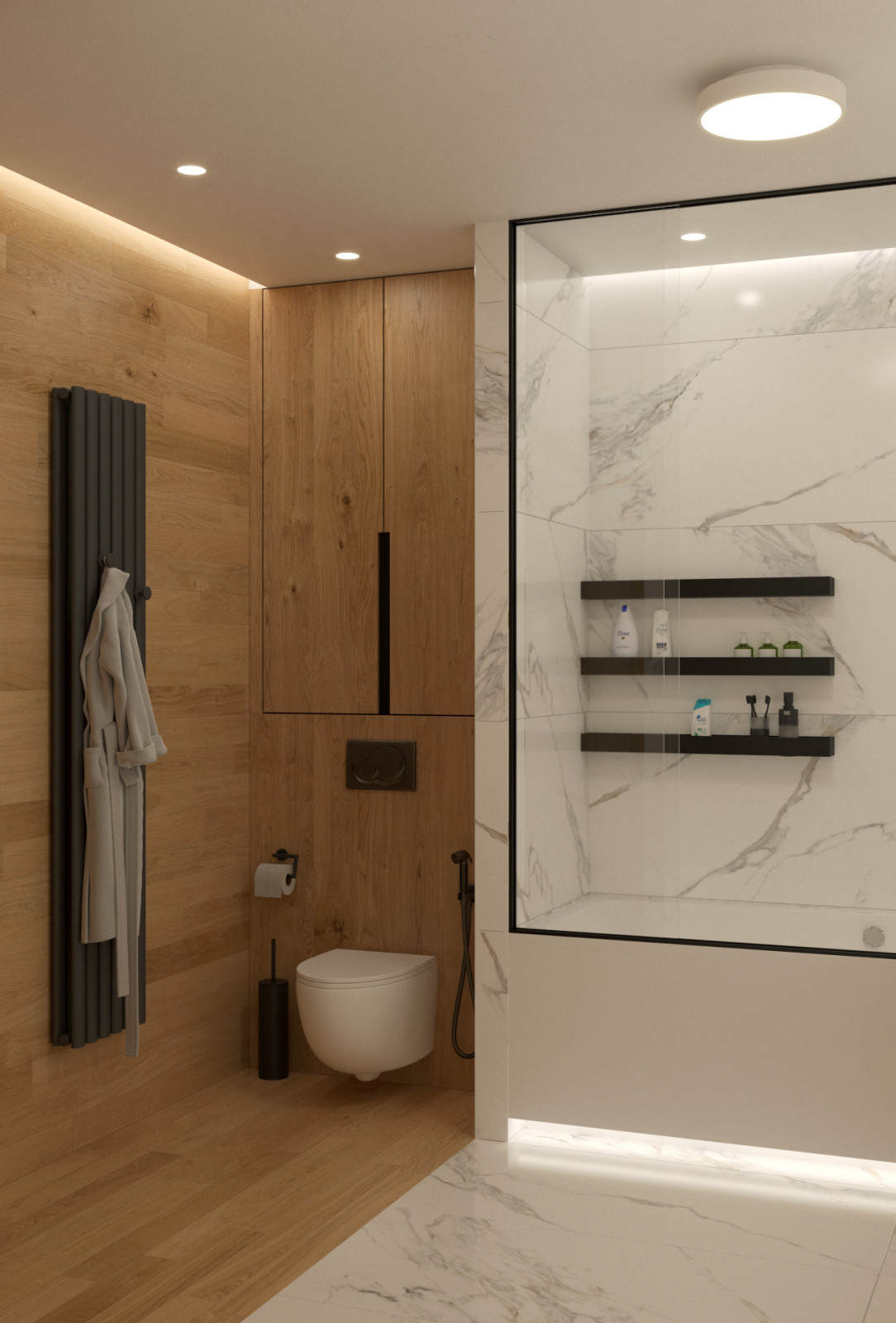 Дизайн проект квартиры в ЖК "Феникс" 140 кв.м.