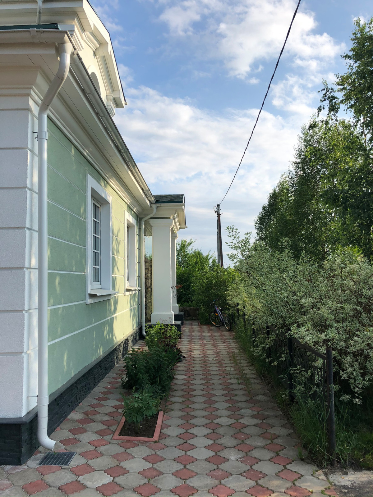 Дом после реконструкции в кп "Новый мир"